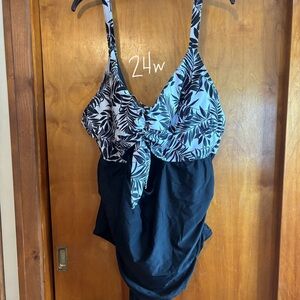 Plus Size One Piece Swimsuit